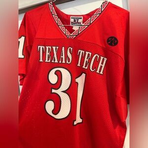 Texas Tech Red Football Jersey
